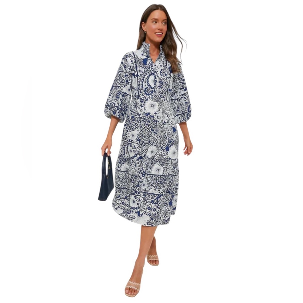 Tuckernuck Hillsborough Dress - Navy. S. NWT. - Picture 1 of 9